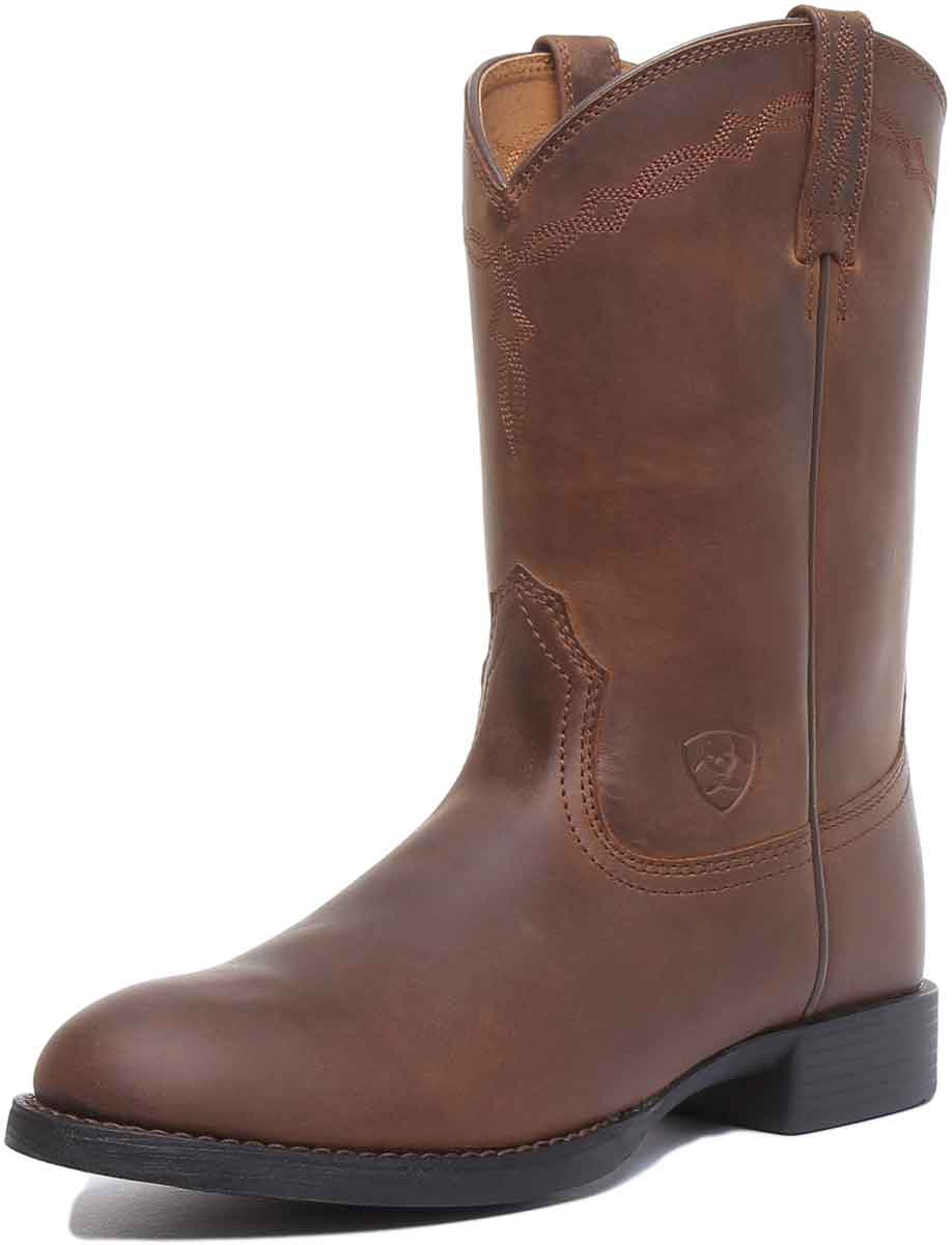 Ariat Heritage Roper In Brown - Image 6