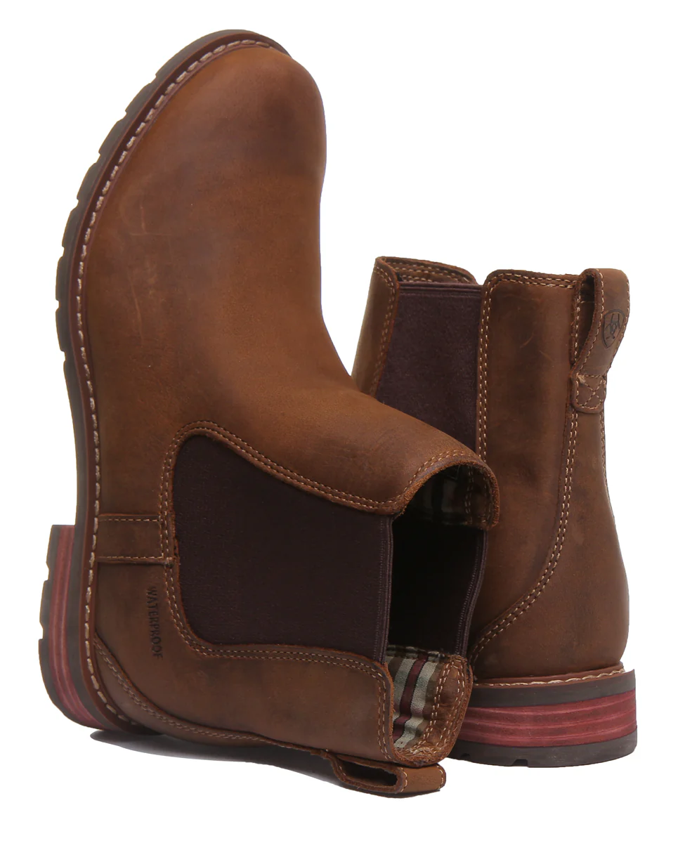 Ariat Wexford H2O Waterproof In Brown For Womens - Image 4