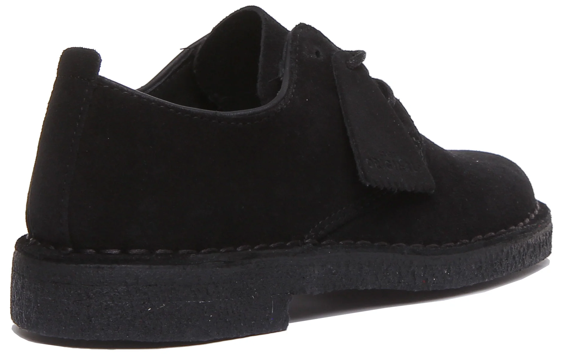 Clarks Originals Desert London In Black Suede - Image 3