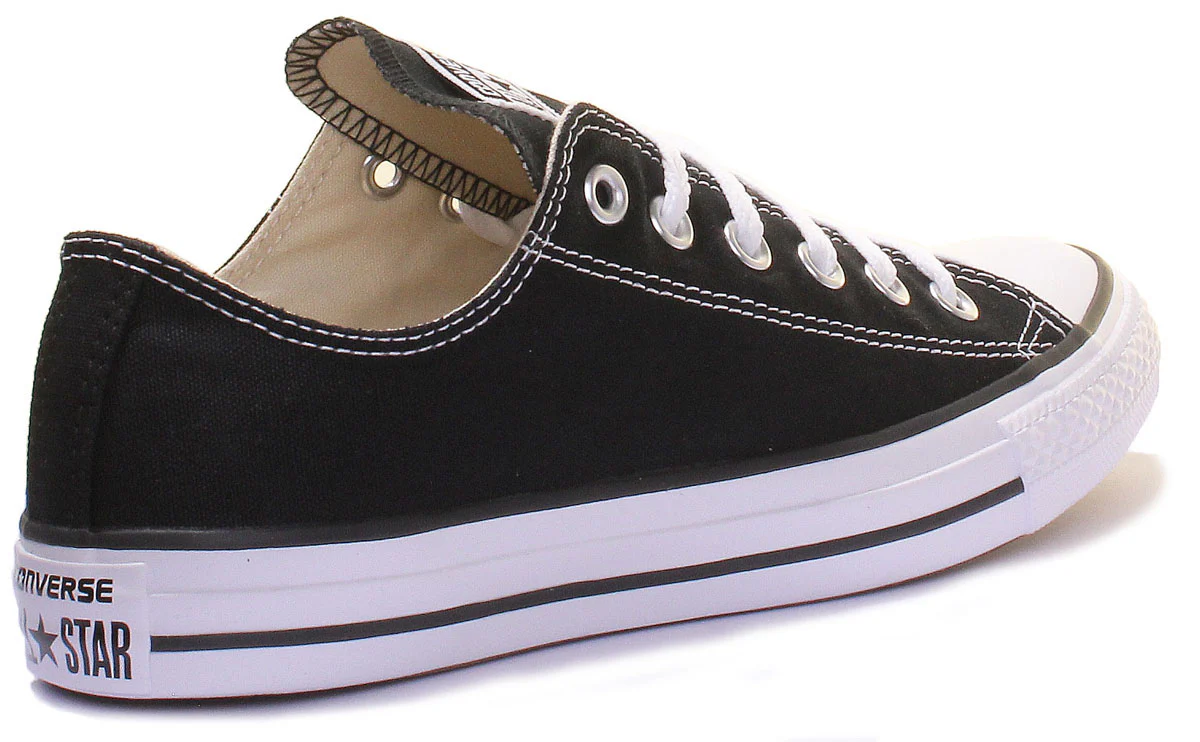 Converse All Star Low Trainer In Black For Women - Image 3