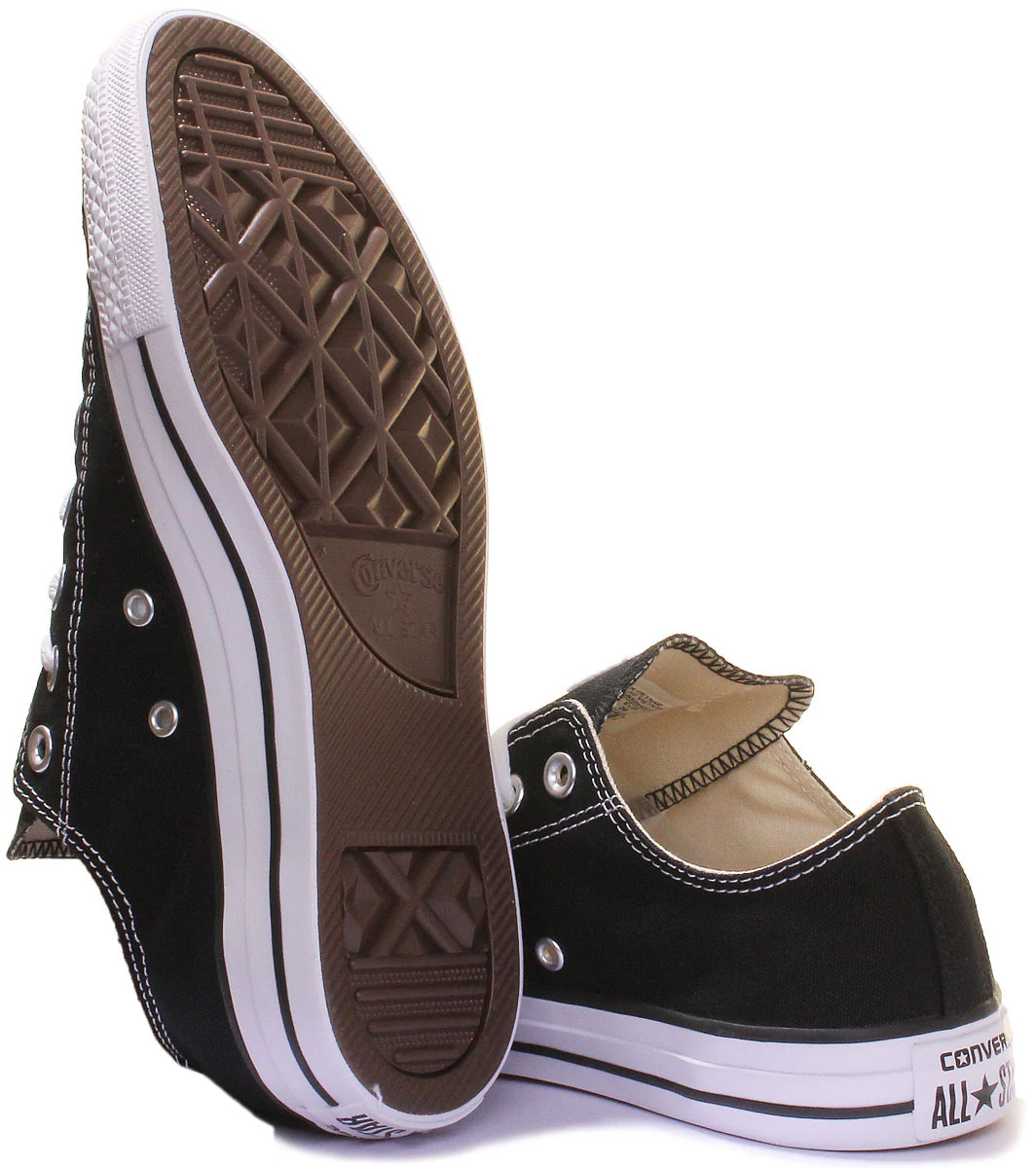 Converse All Star Low Trainer In Black For Women - Image 4