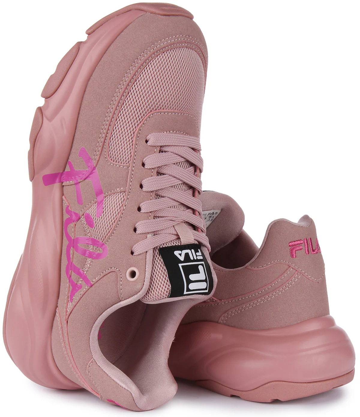 Fila Astro Logo In Light Pink - Image 4