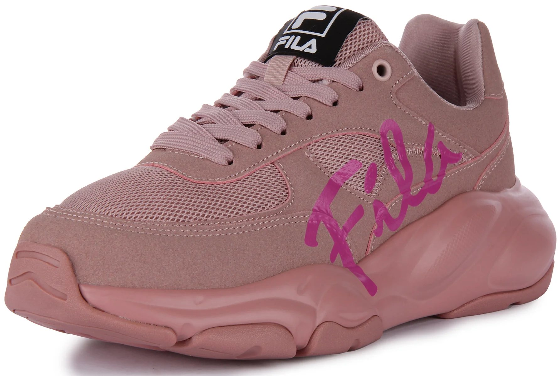 Fila Astro Logo In Light Pink - Image 6