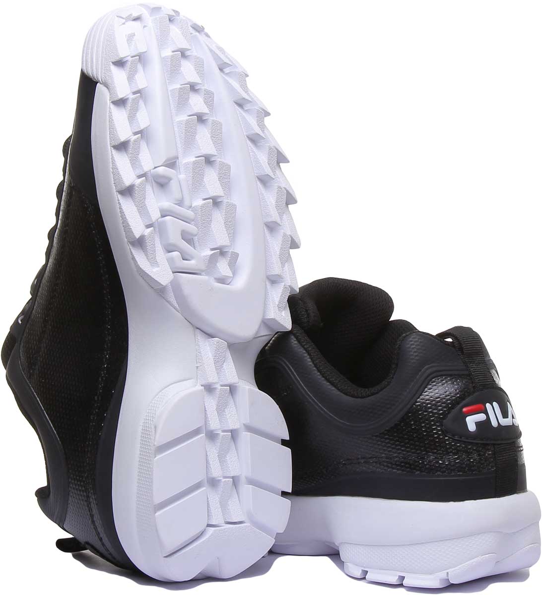 Fila Disruptor 2 In Black White - Image 4