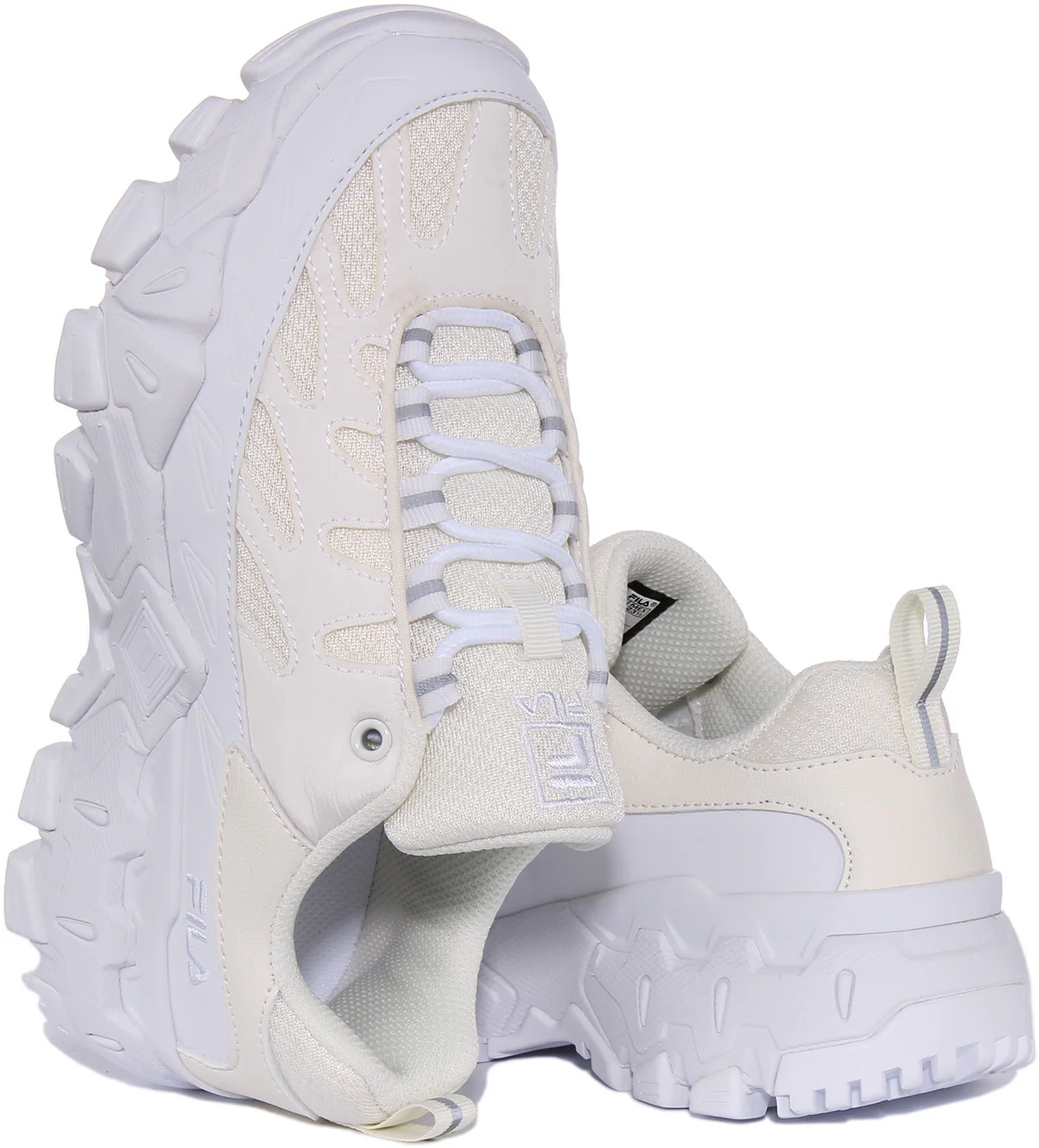 Fila Raid Chunky Trainer In White - Image 4