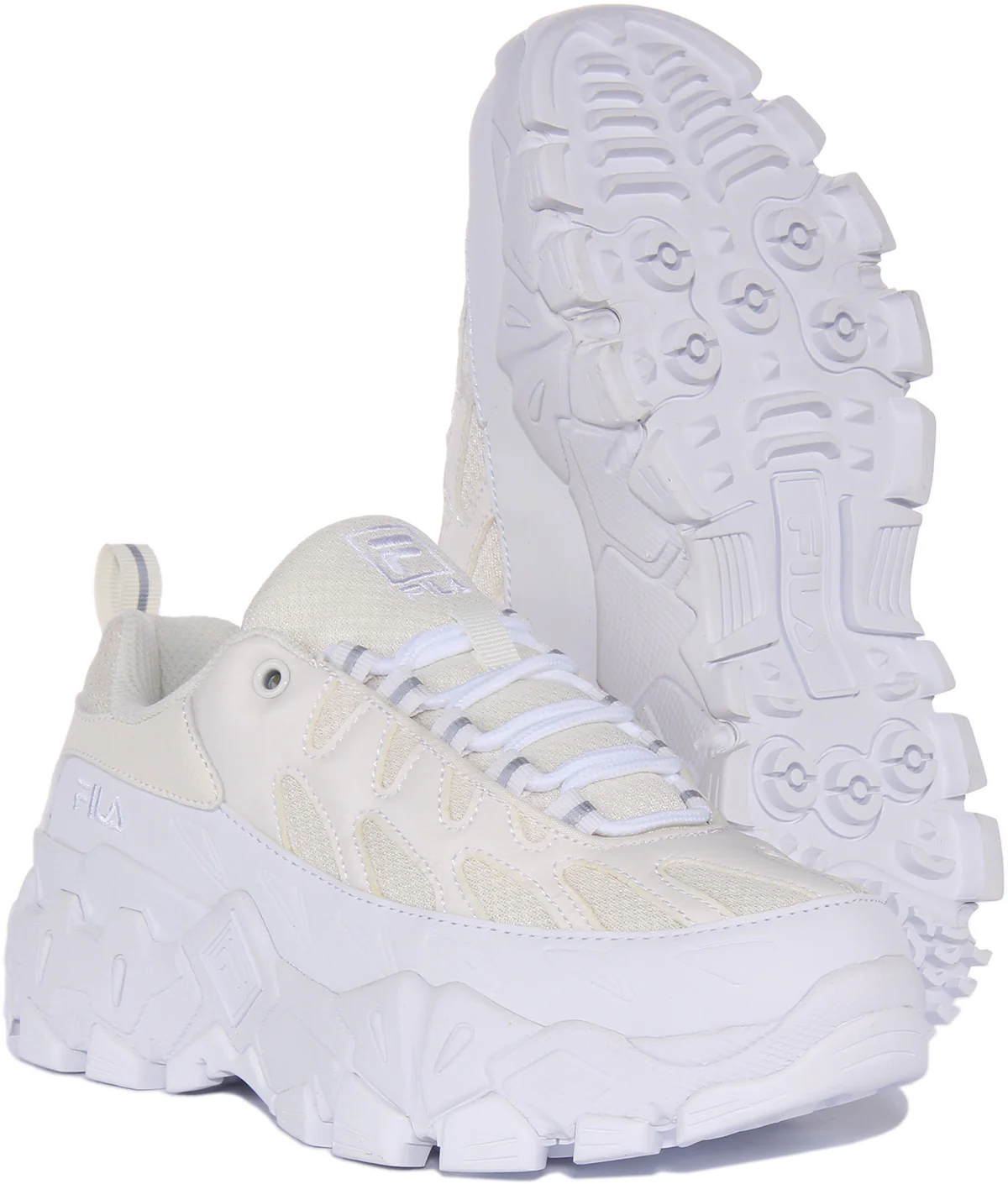 Fila Raid Chunky Trainer In White - Image 5