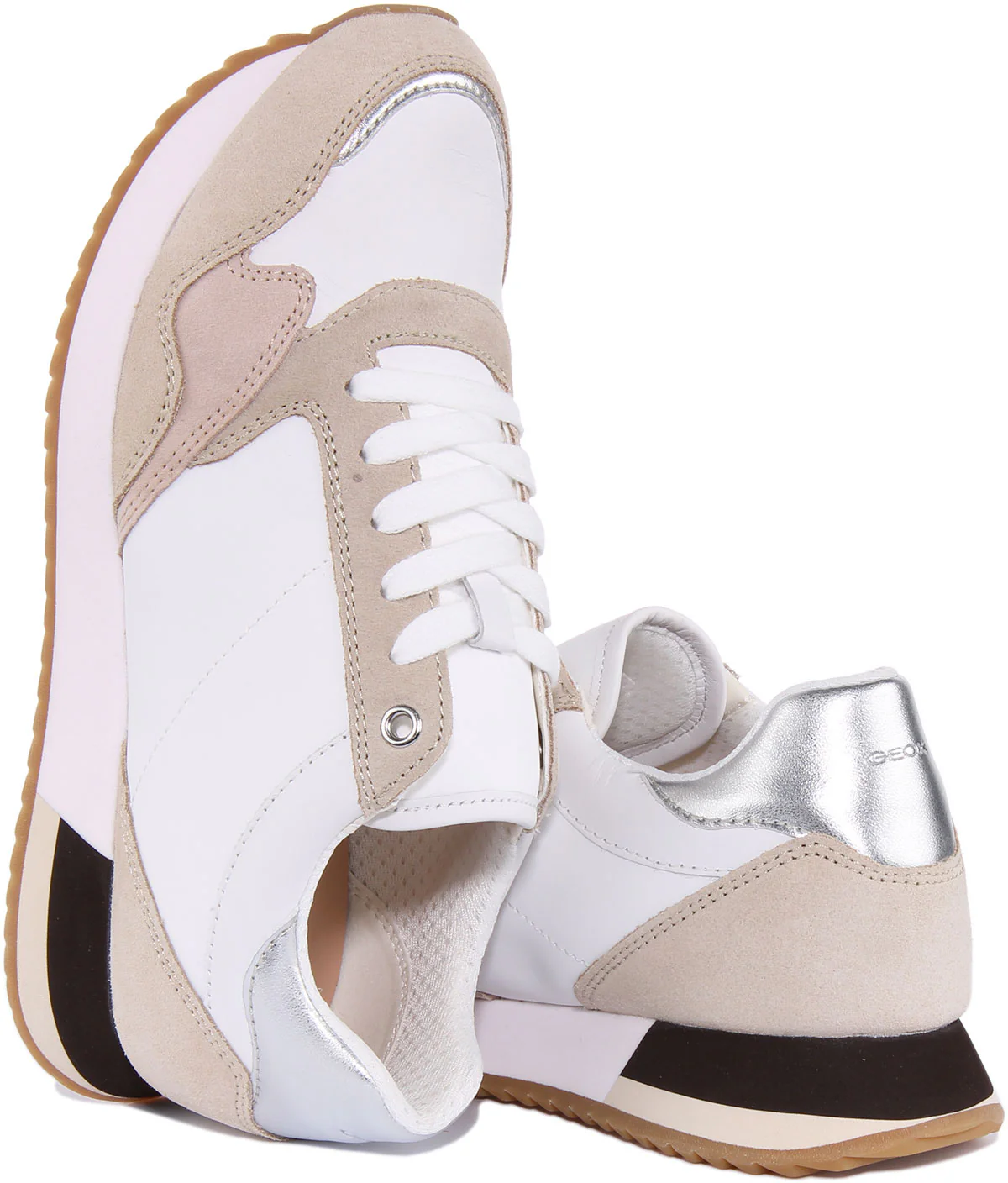 Geox D Doralea In Cream For Women - Image 4