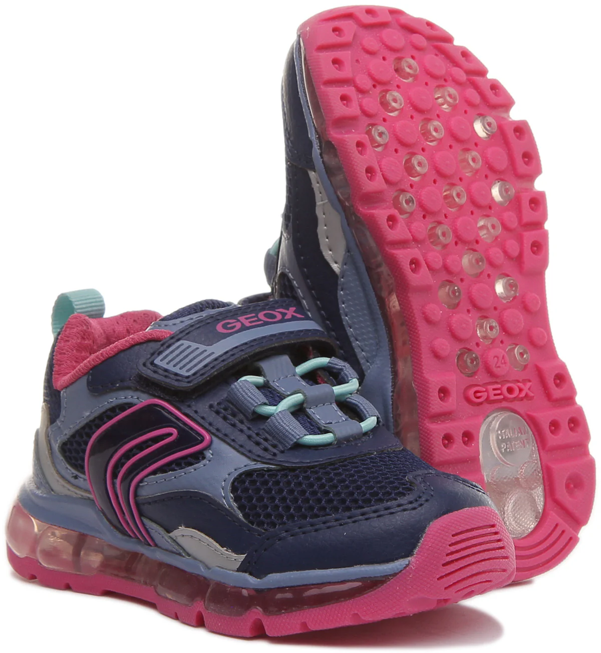 Geox J Android G.D In Navypink For Kids - Image 5