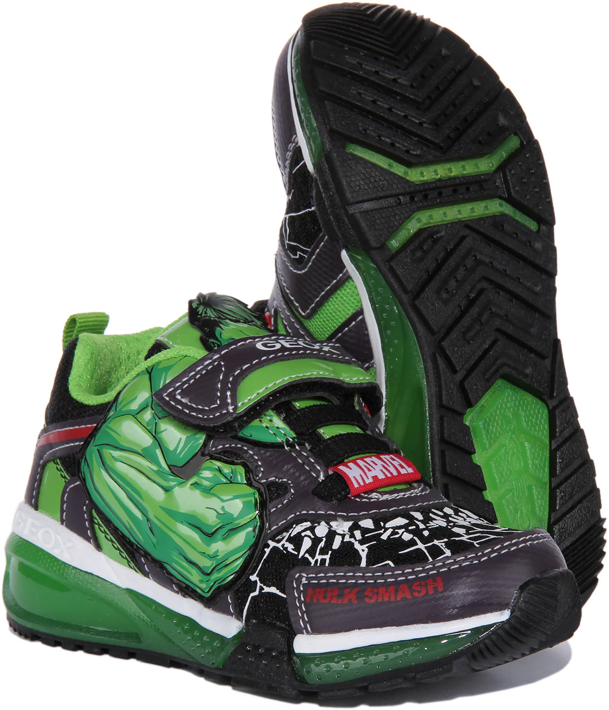 Geox J Bayonyc B. B In Black Green For Infants - Image 5