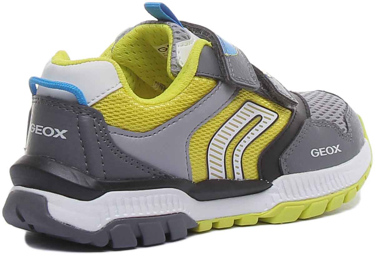 Geox J Tuono In Greylime - Image 3