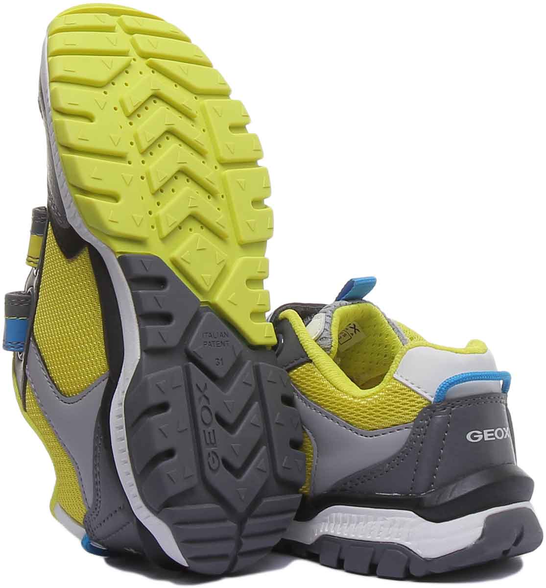 Geox J Tuono In Greylime - Image 4