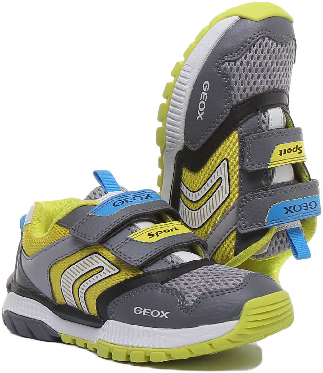 Geox J Tuono In Greylime - Image 5