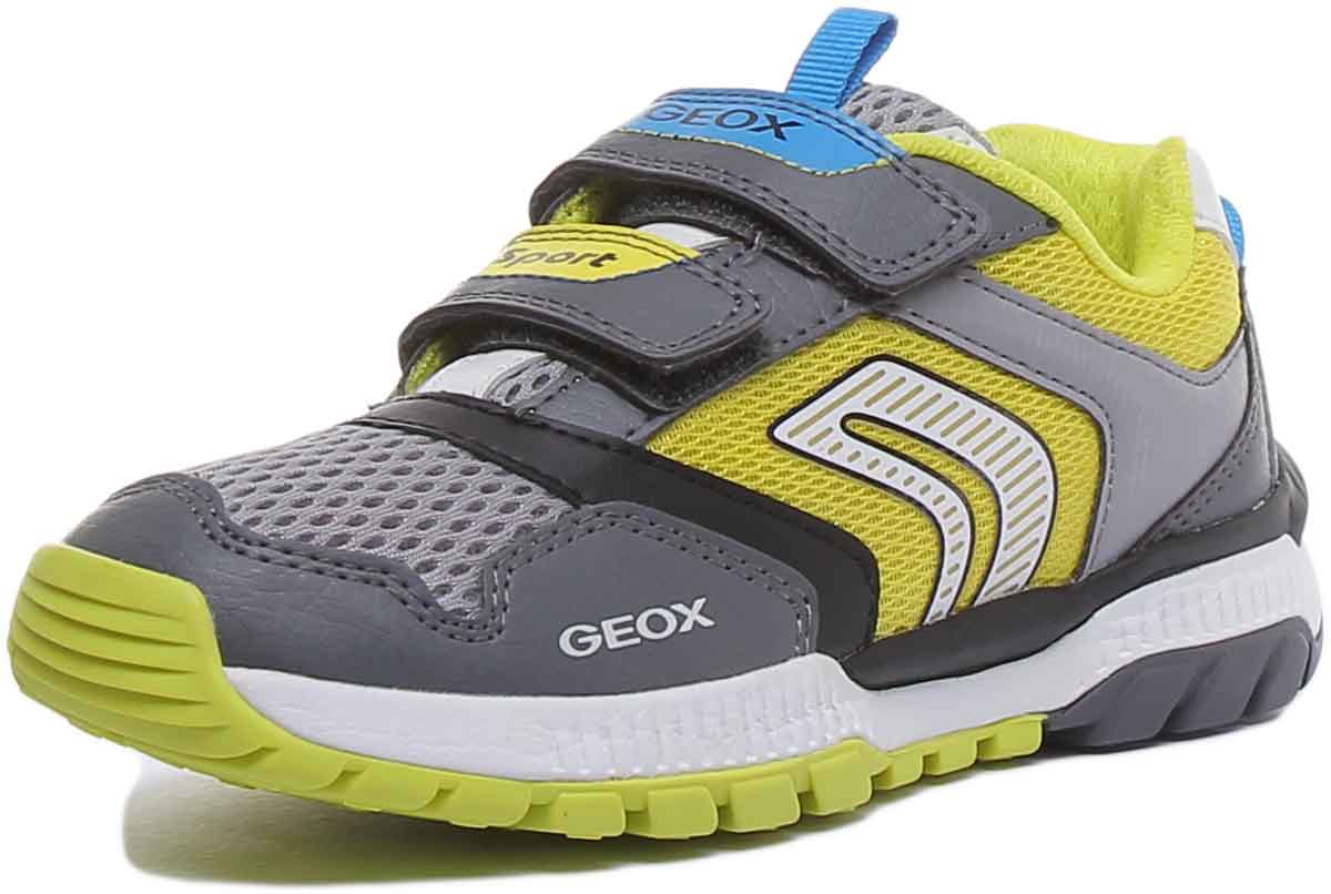 Geox J Tuono In Greylime - Image 6