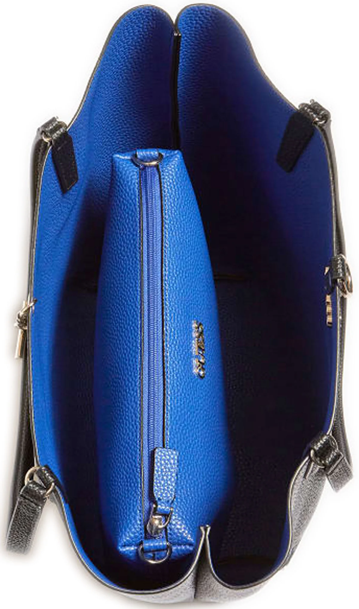 Guess Alby Toggle Tote In Black Blue For Women - Image 5