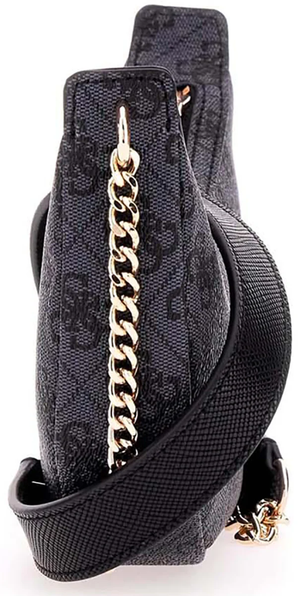 Guess Eco Craig Mini crossbody Bag In Coal For Women - Image 3