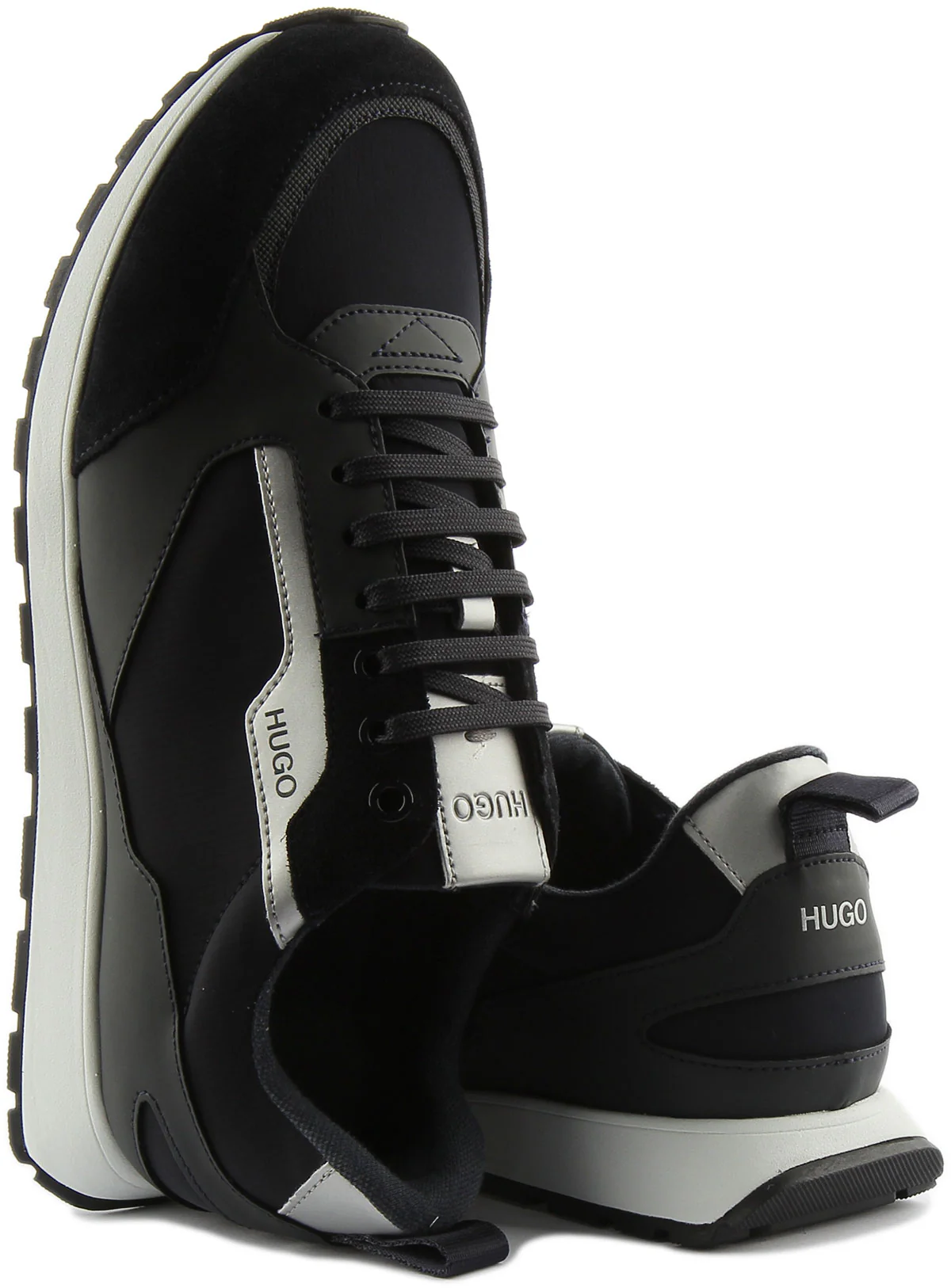 Hugo Icelin Run In Dark Blue For Men - Image 4