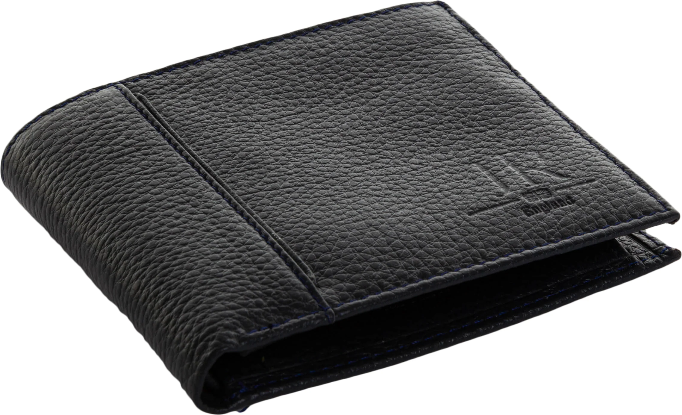 Justin Reece England Wallet Emboosed In Navy - Image 4