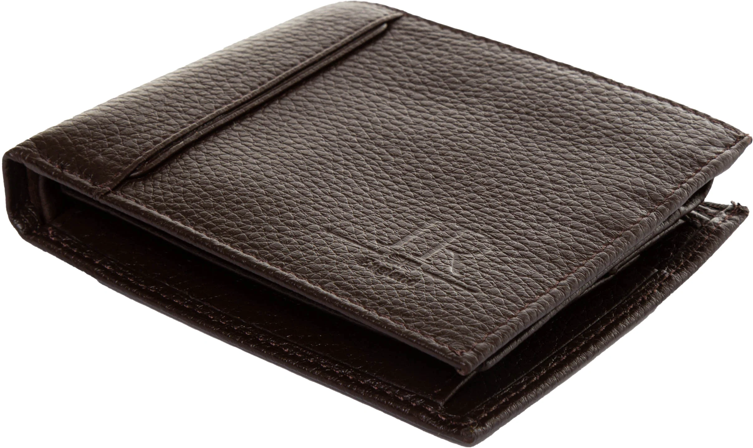 Justin Reece England Wallet Embossed In Brown - Image 5