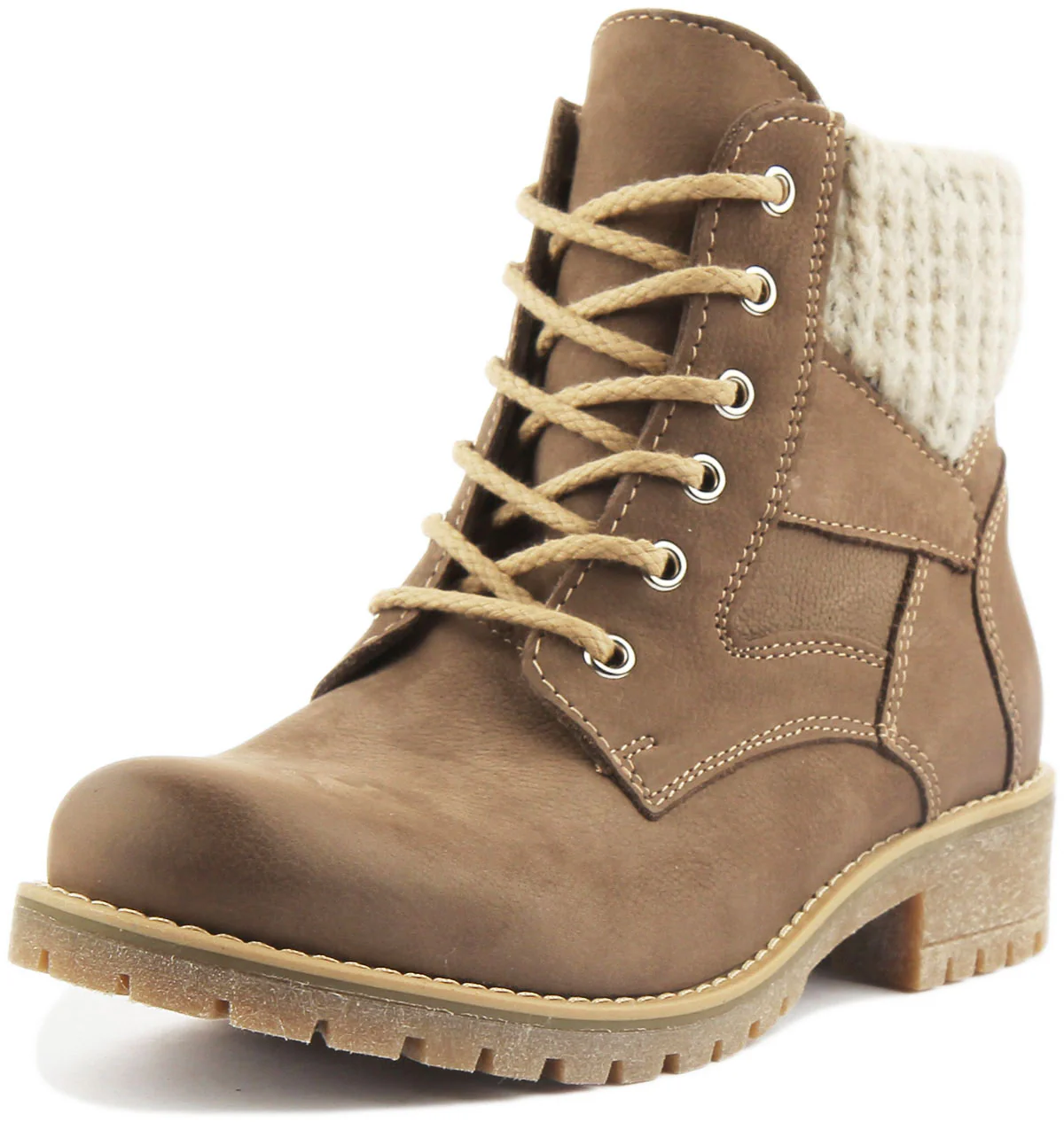 Justin Reess England Sophia In Khaki Brown - Image 6