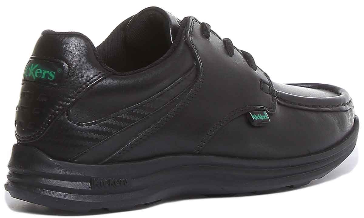 Kickers Reasan Lace In Black in Teen UK Size 3 - 6 - Image 3