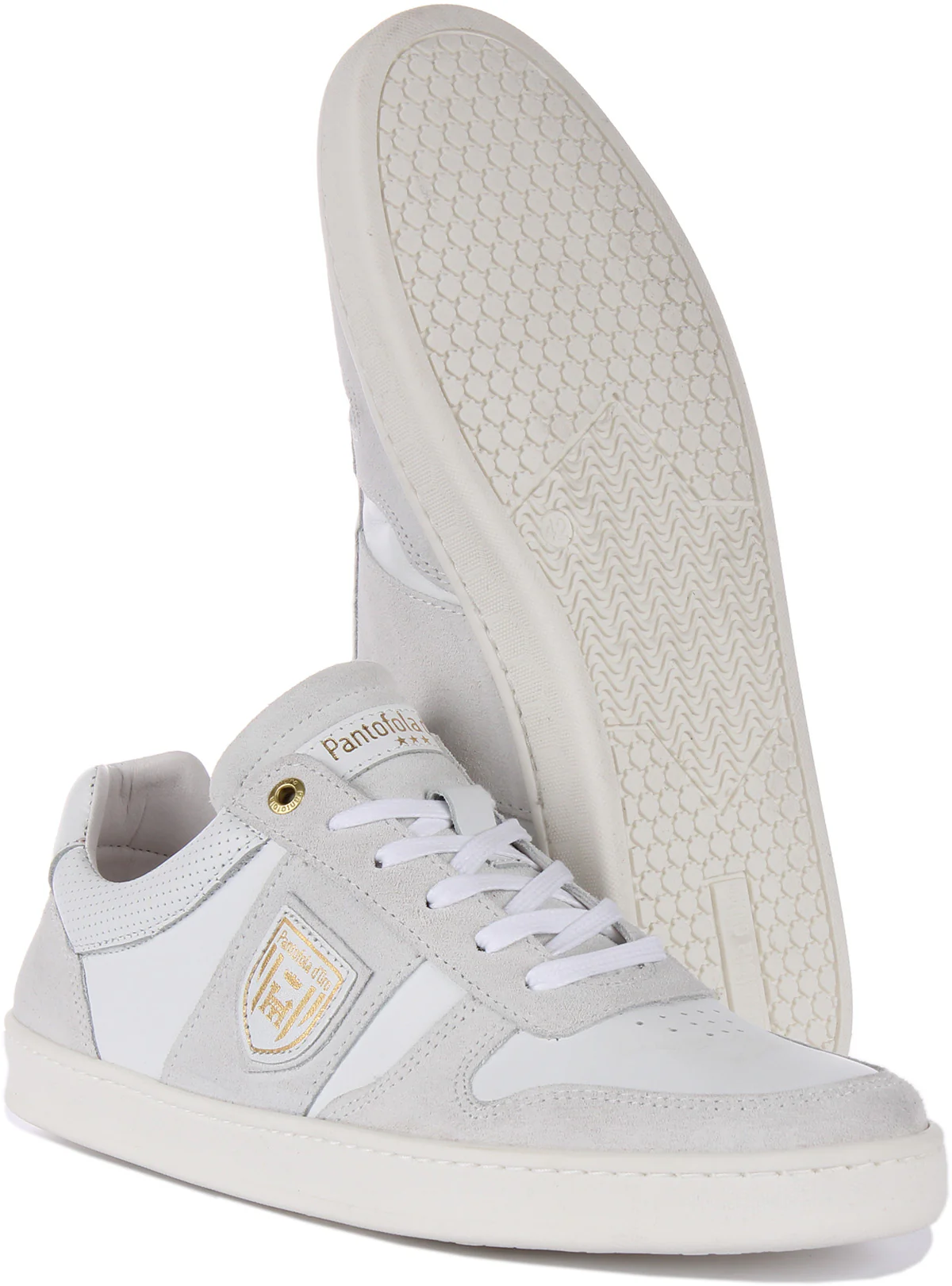 Pantofola D'Oro Palermo Uomo Low In White White For Men - Image 5