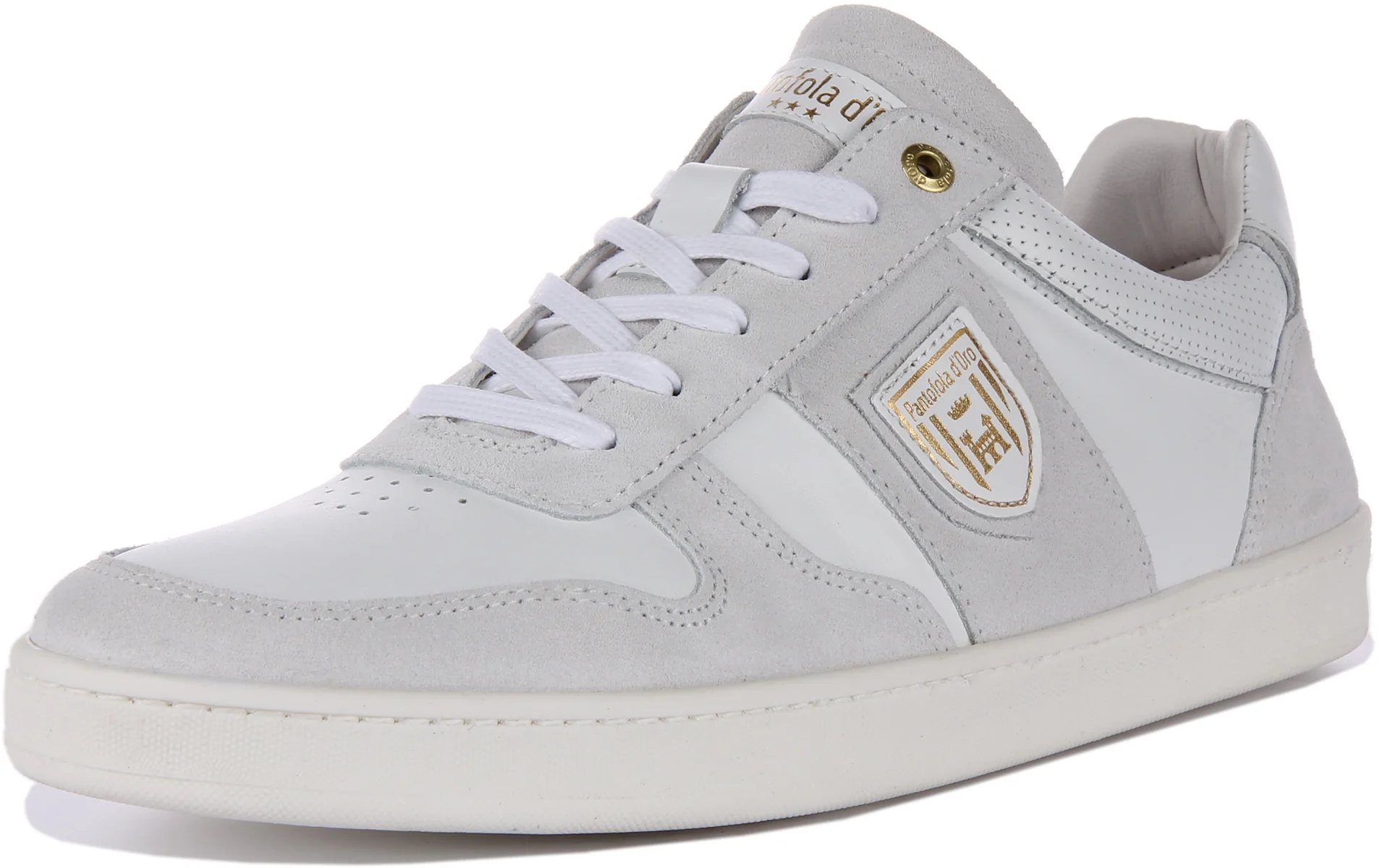 Pantofola D'Oro Palermo Uomo Low In White White For Men - Image 6