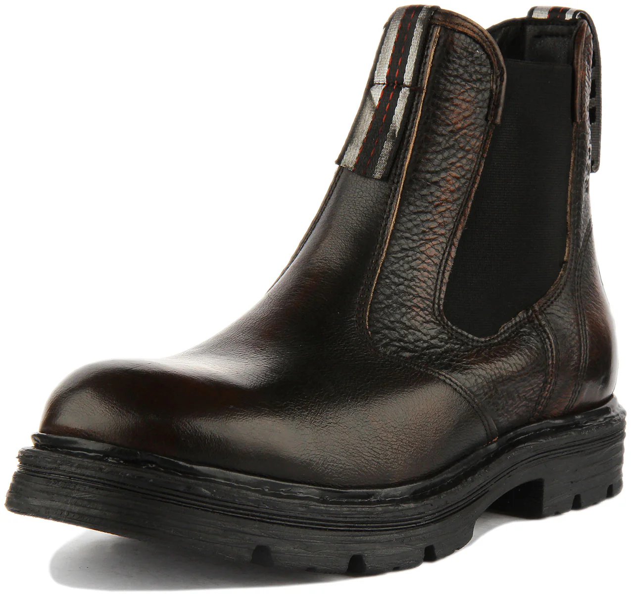 Replay Embry Chelsea Boots In Dark Brown For Men - Image 6