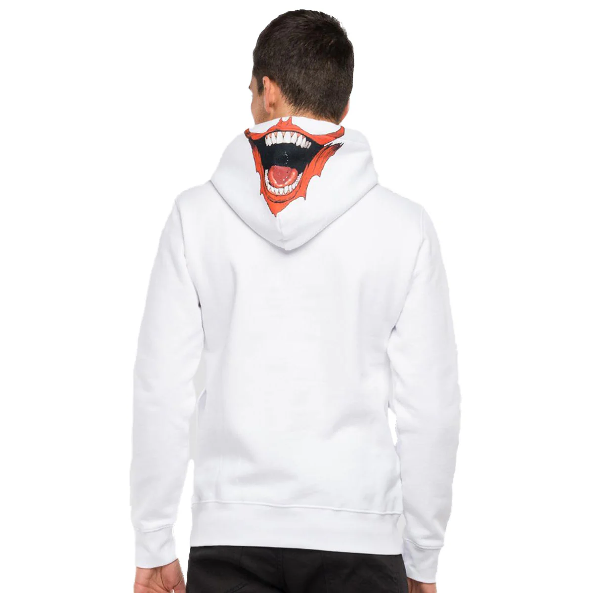 Replay X Joker Tribute Collection Hooded Sweatshirt In White - Image 3