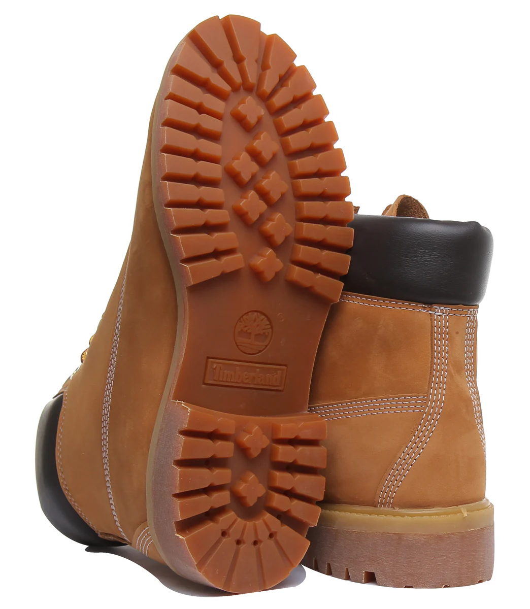 Timberland 6 Inch Ankle Boots In Wheat For Men - Image 3