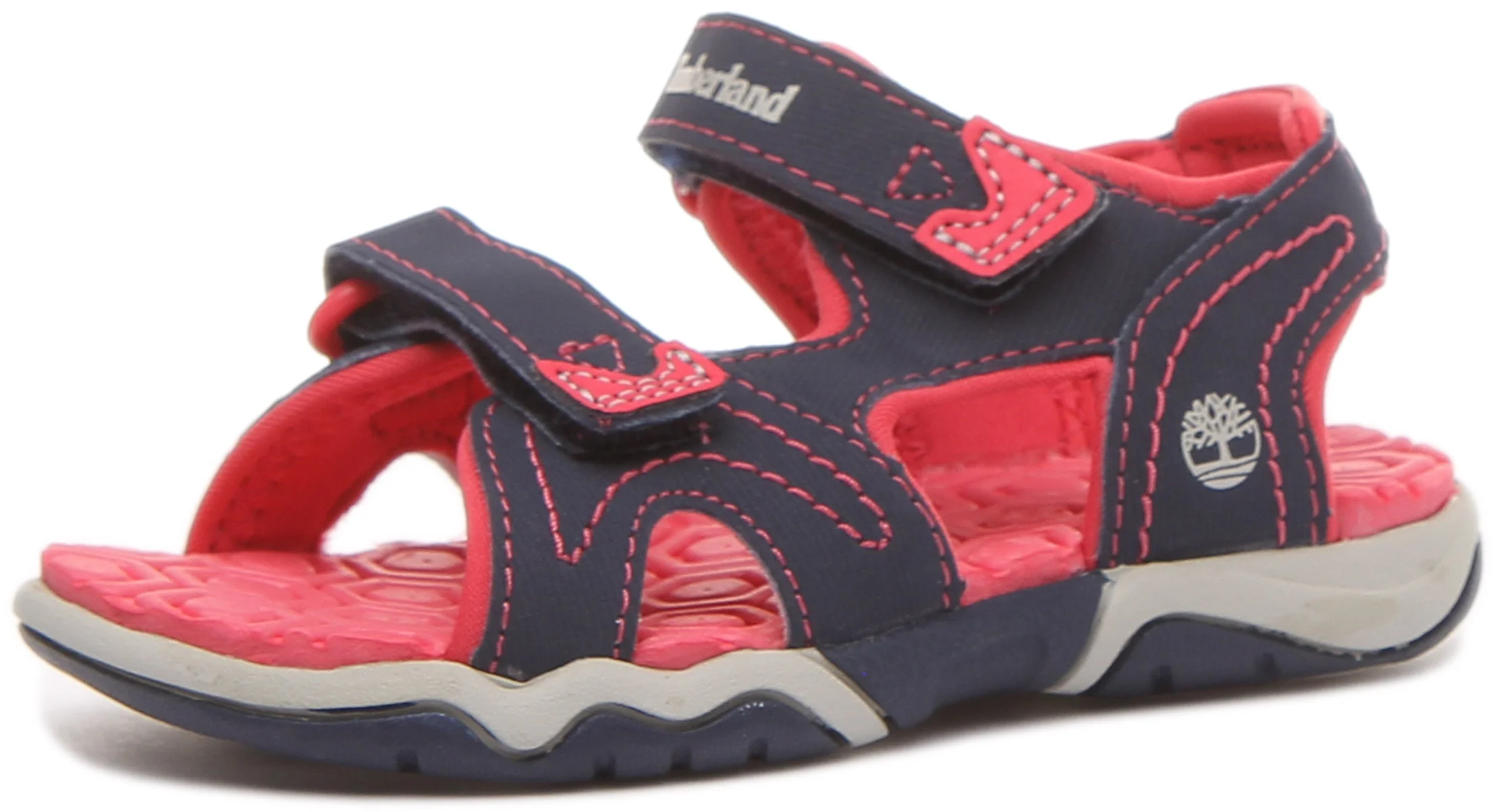 Timberland A1Jzl Perkin Row In Navy Pink For Infants - Image 6