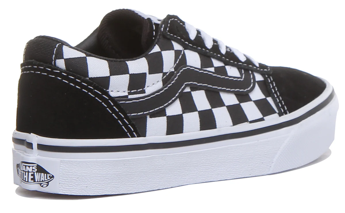 Vans Ward In Black White - Image 3