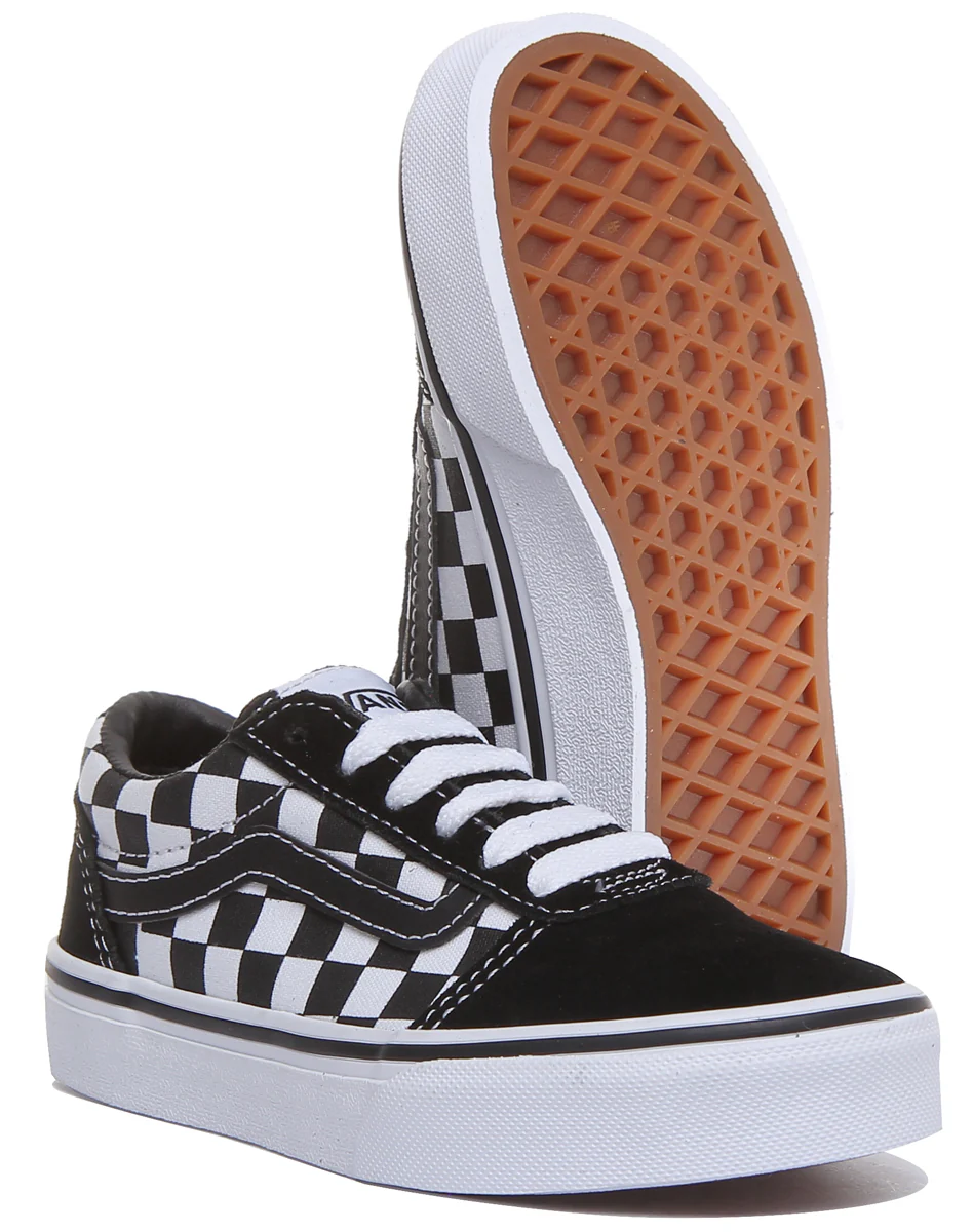 Vans Ward In Black White - Image 5