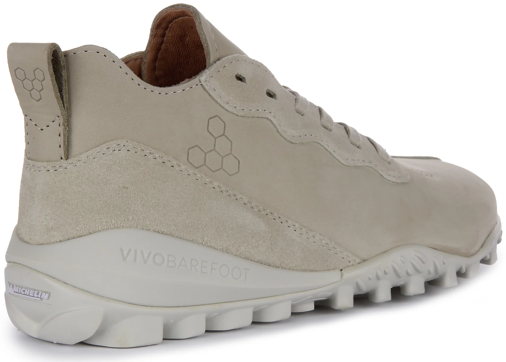 Vivobarefoot Novus Mid X Michelin Sole In Sand For Men - Image 3